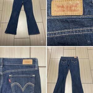 Levi's Women's Boot Cut Jeans - Dark Blue